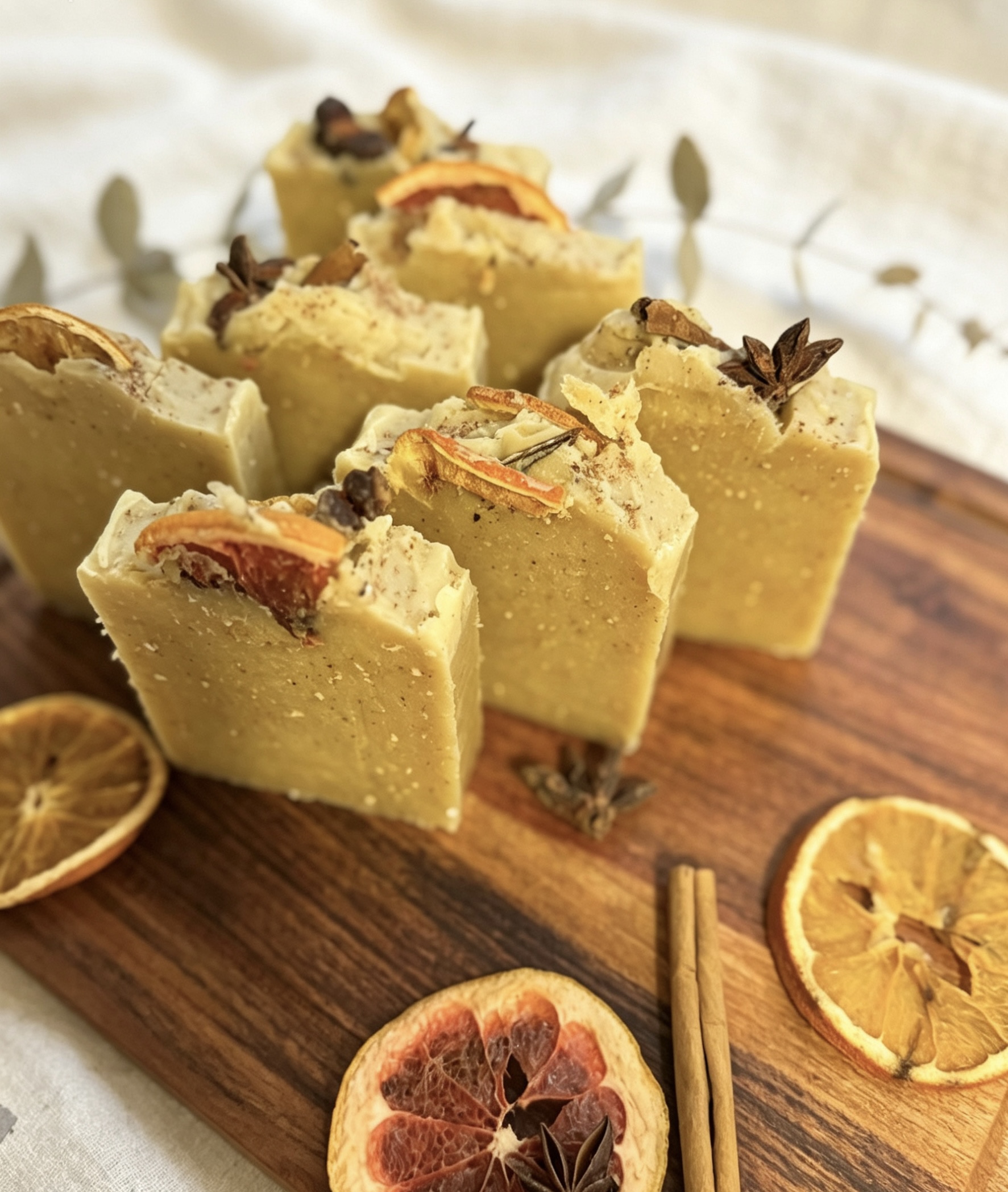 JABÓN CANELA Y NARANJA